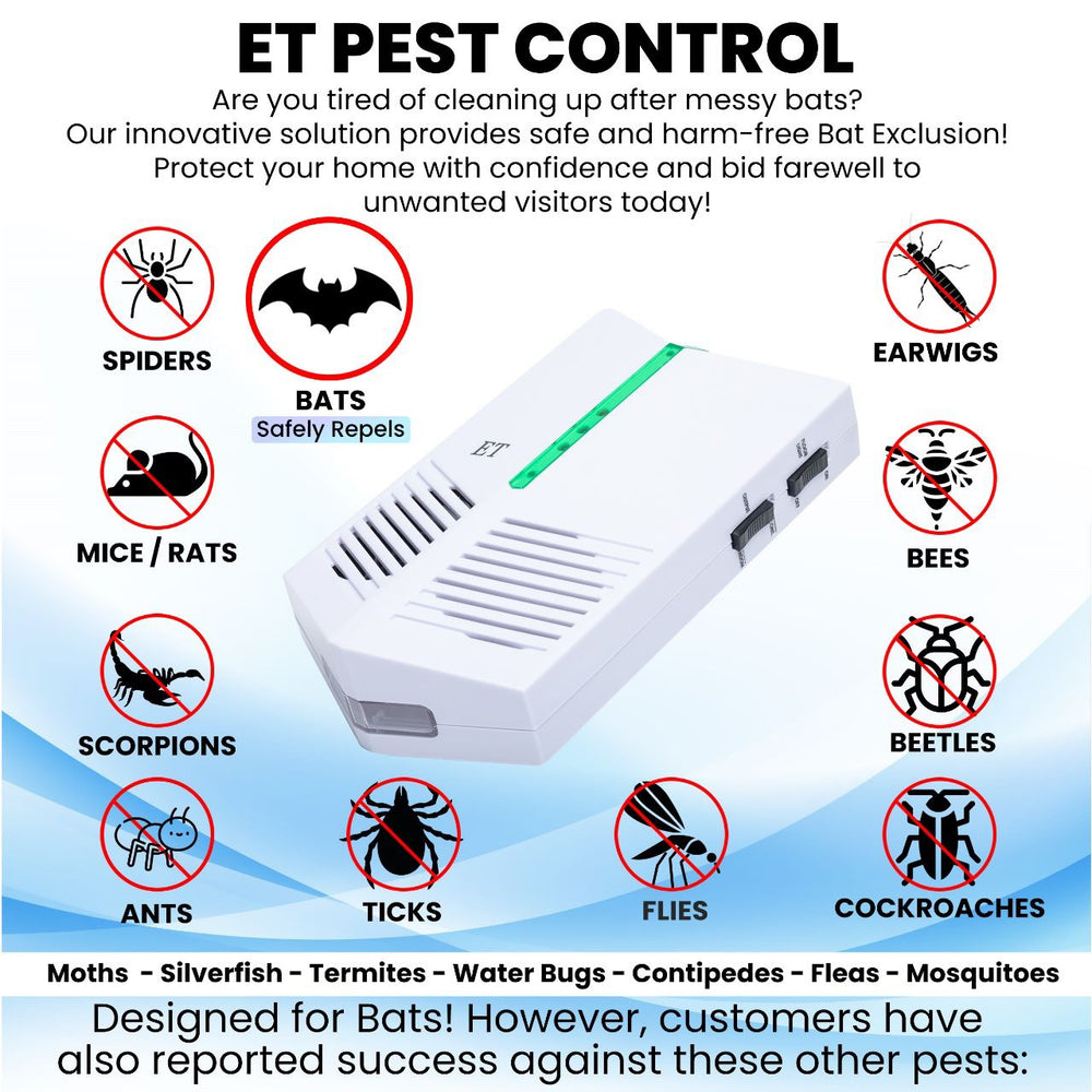 Bat Rattle Target ET Pest Control (Bat Targeting System)| batcontrol-et